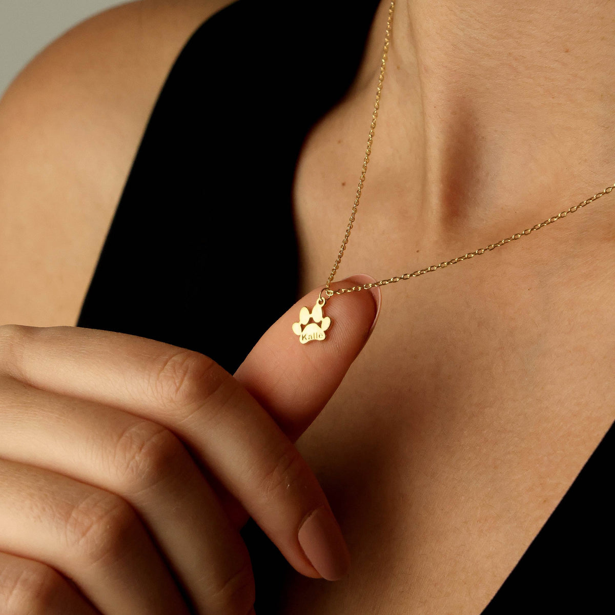 Paw Print Name Necklace/Bracelet - Regal Collective