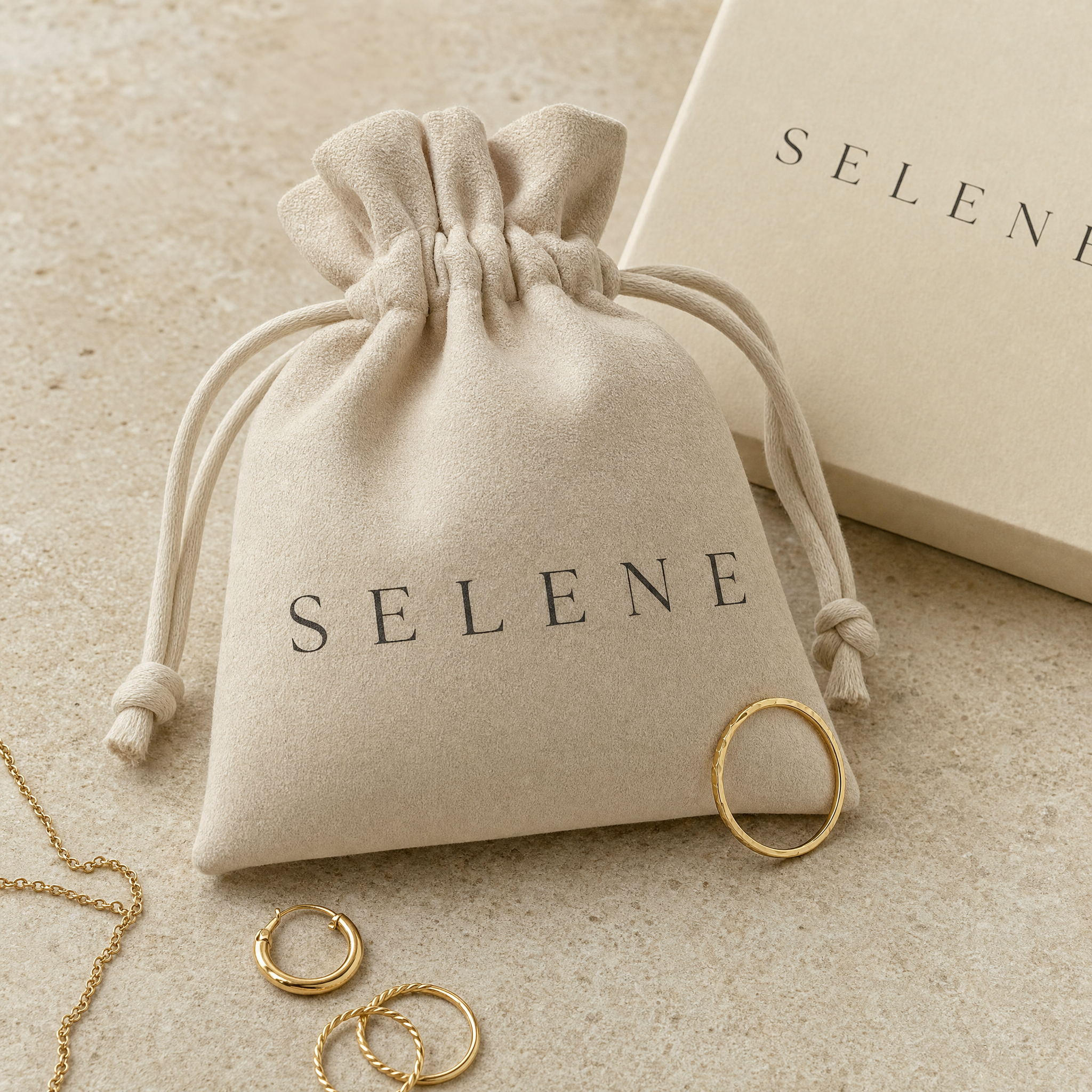 Selene jewelry pouch