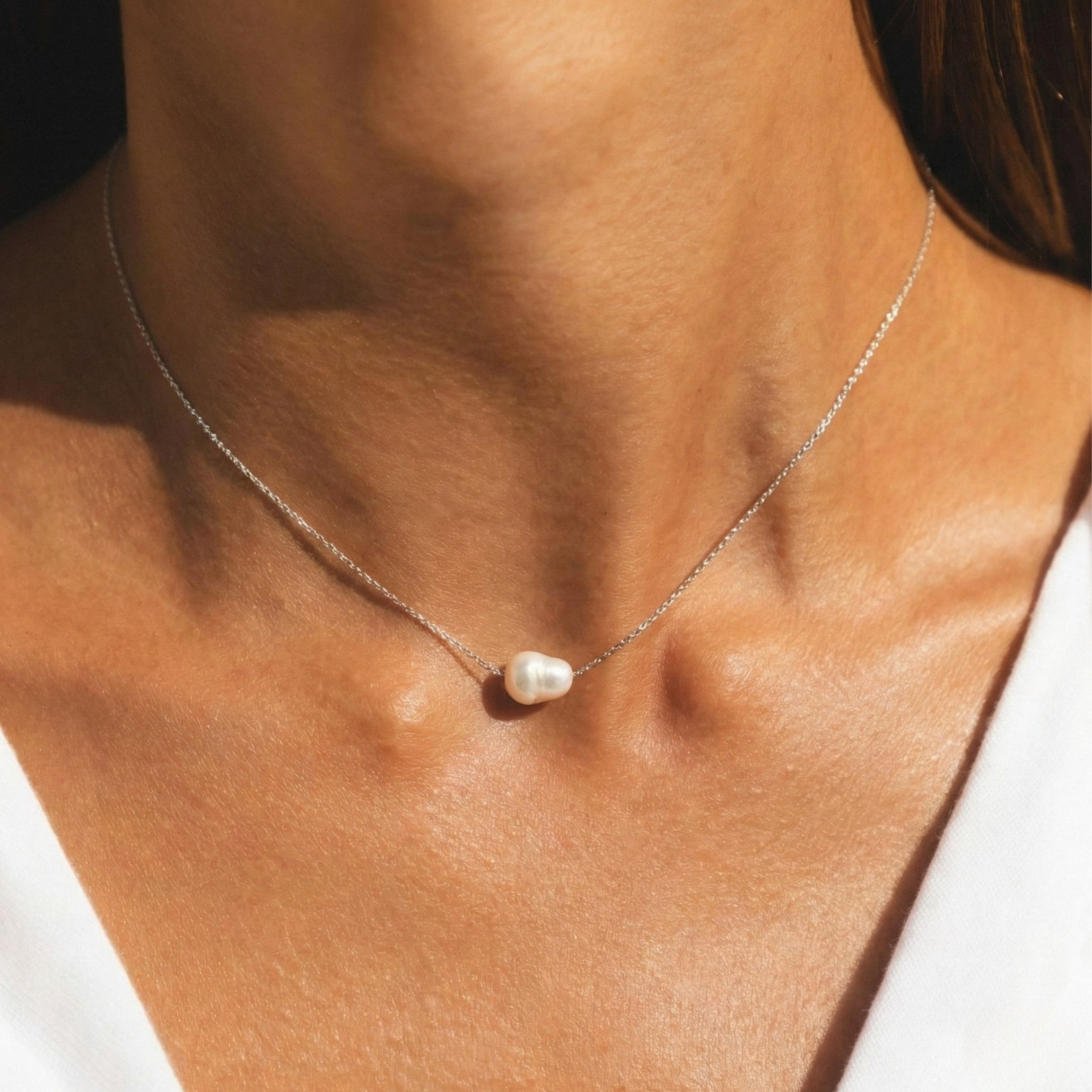 Baroque Pearl Choker