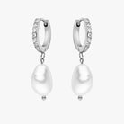 Freshwater Pearl Hoop Earrings