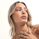 "Kauai" Herringbone Choker