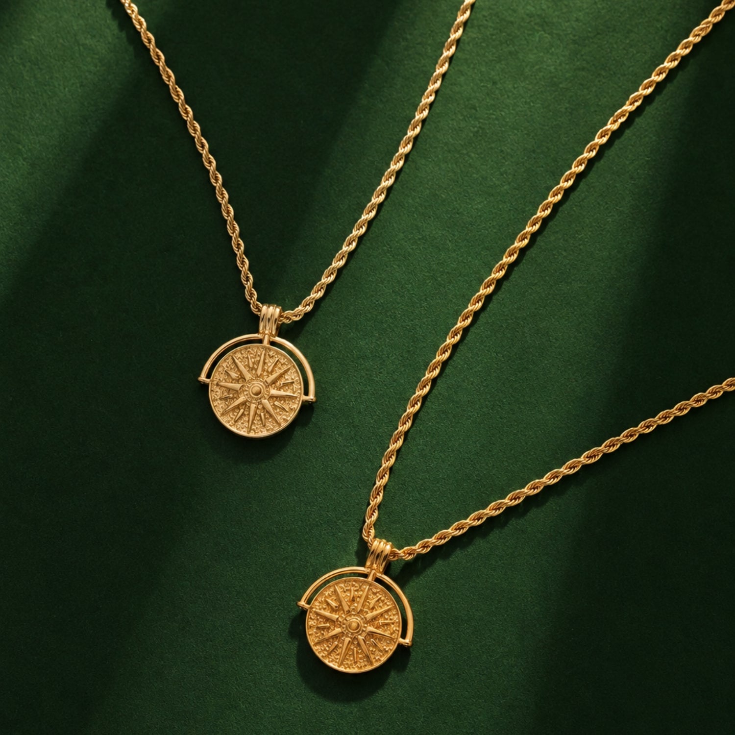 Golden Sun Necklace
