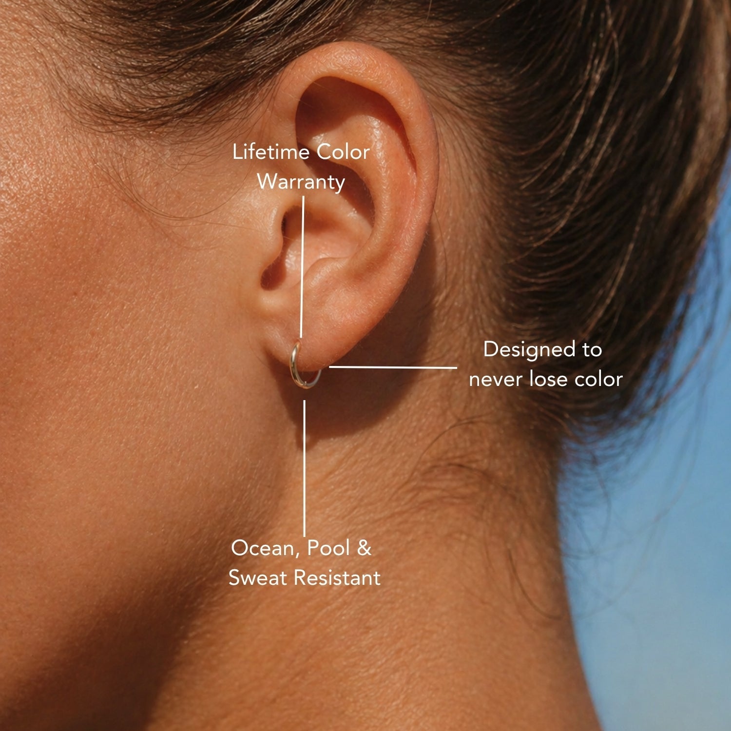 Tiny Huggie Hoops