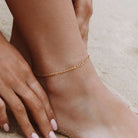 "Amalfi" Figaro Anklet